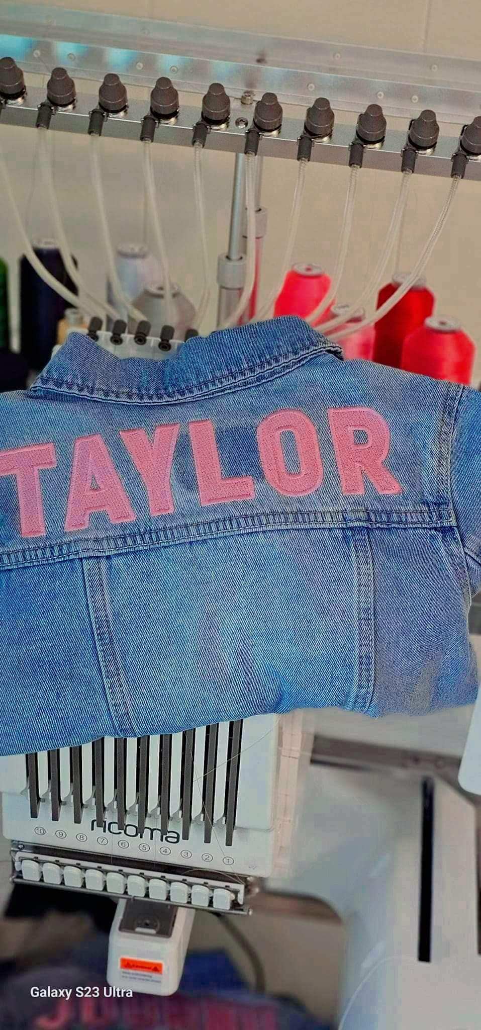 Personalized Kids Denim Jacket