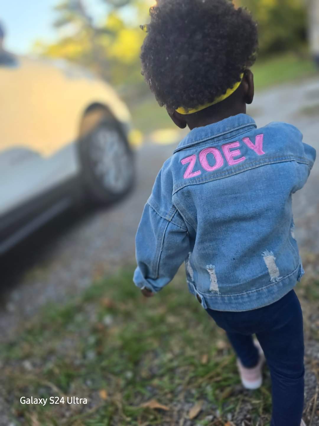 Personalized Kids Denim Jacket